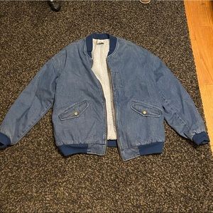 JOA denim bomber jacket